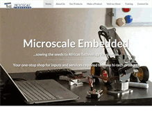 Tablet Screenshot of microscale-embedded.com